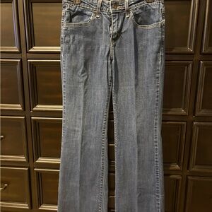 Levi's Women's Dark Blue Flared Jeans